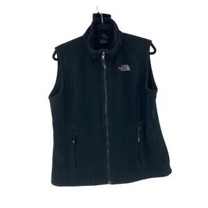 The North Face Denali Black Fleece Full Zip Pocket Vest Outdoor Women’s Large